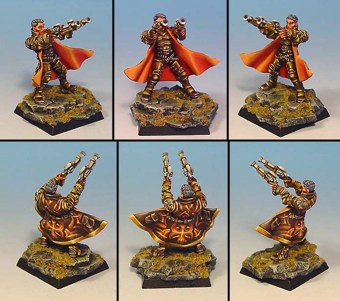 James Wappel Miniature Painting Privateer Press, Iron Kingdoms RPG miniatures